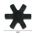 thumbnail image 1 of L150 Flexible Rubber Spider Insert Fits L-150 for Lovejoy L-Jaw Coupling, 1 of 10