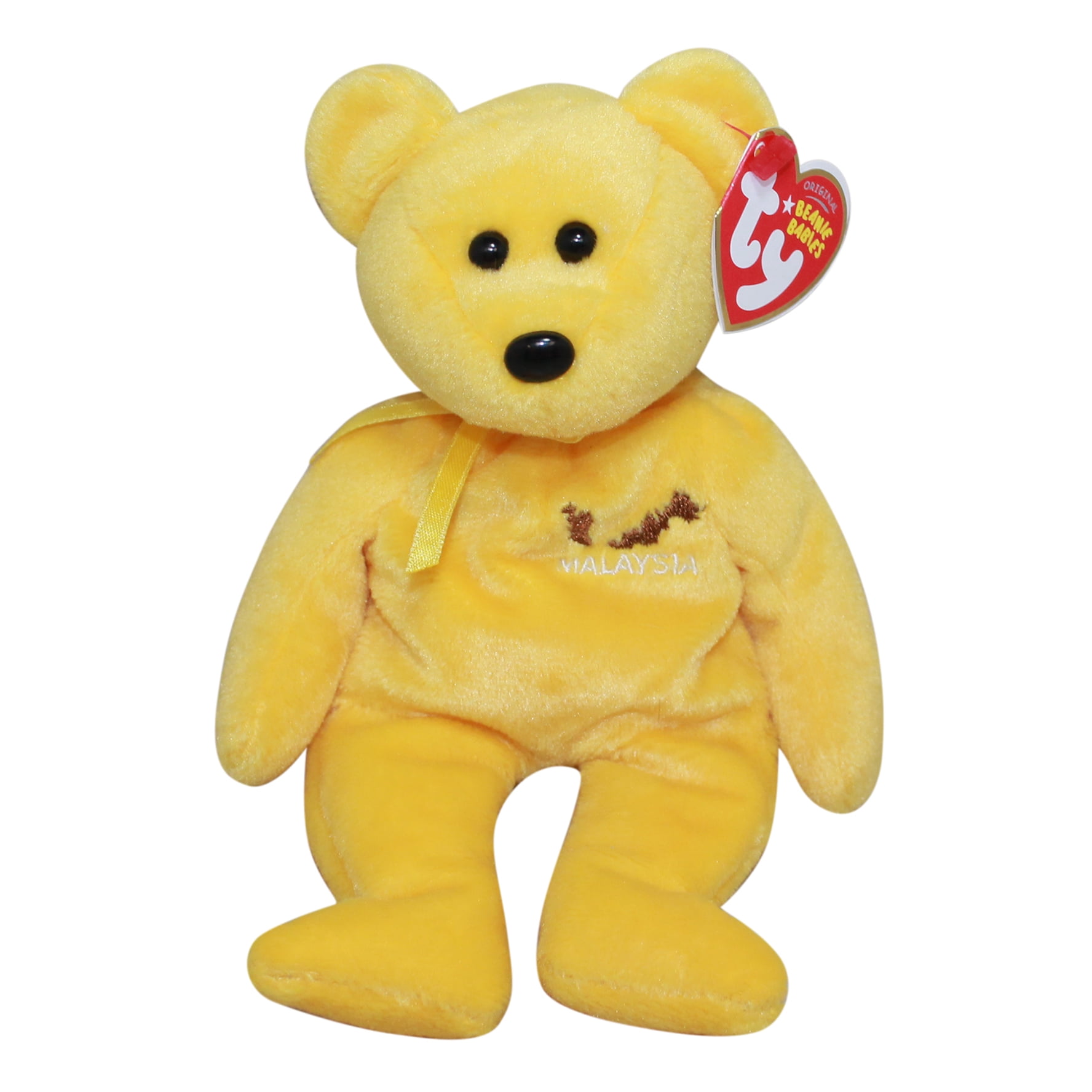 TY Beanie Baby - SOFTBANK HAWKS the Bear ( Club Hawks Japan