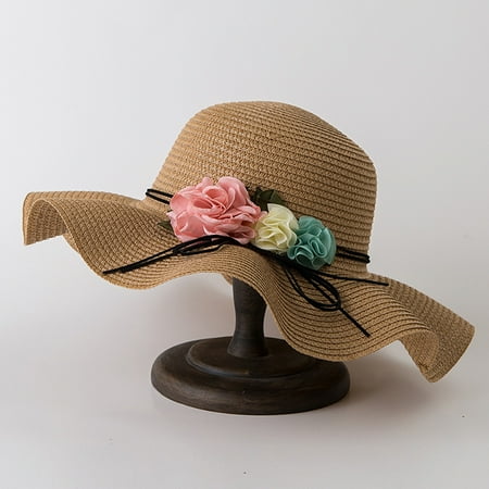 

Wolfast Promotion Summer Baby Flower Breathable Hat Straw Sun Hat Kids Hat Boy Girls Hats