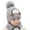 Gray, variant on 1-3T Baby Toddler Kids Winter Hats Warm Knit Scarf Hood Fleece Earflap Hat