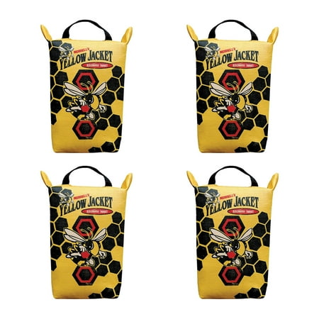 Morrell Yellow Jacket Crossbow Discharge Archery Bag Target (4 Pack)