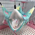 thumbnail image 2 of 1Pc Pet Hammock, Rat Guinea Pig Hammock for Ferret, Sugar Glider, Rat Chinchilla Hamster Small Animals, 7.8X7.8inch/12X12inch, 2 of 4