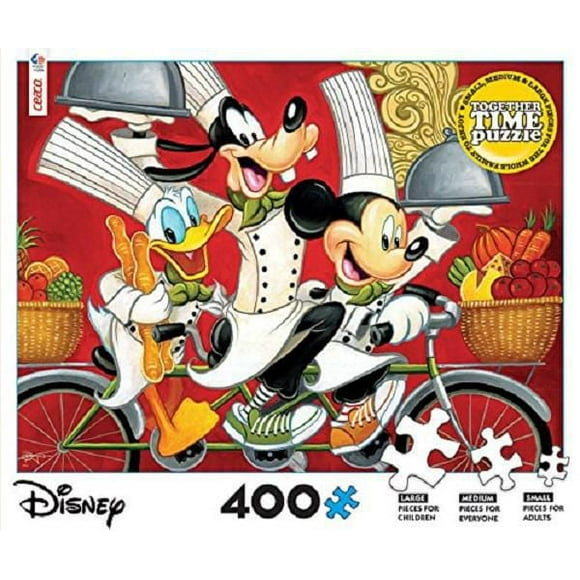 Ceaco: Disney - Donald  Duck, Goofy and Mickey Mouse casse tête (400 pc)