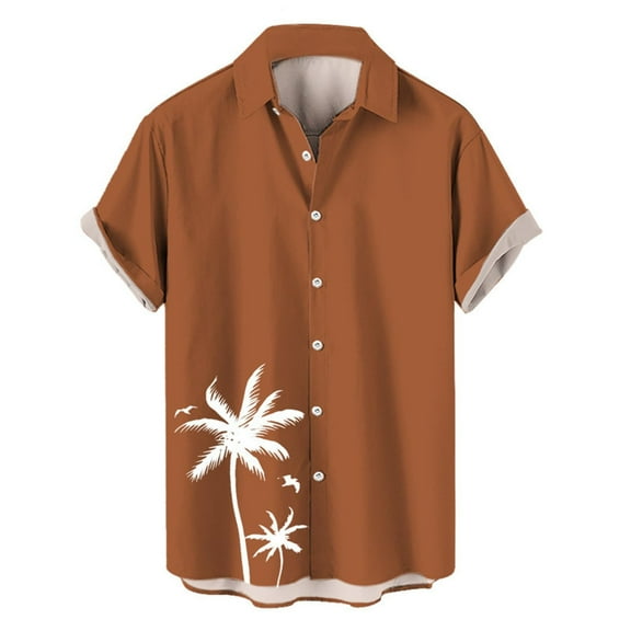 Polo Shirts for Men Athletic Long Sleeve Lady Wear Mens Knit Shirts Long Sleeve T Men Pack Popular Summer Tops Mens Athletic Short Purse Sleepers Work Out Active Short Brown 4XL