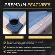 Billiards Table,7 FT Pool Table with Premium Accessories, Durable Matte-Black Finish, and Heavy Duty Legs for Modern Adult Rrec Room Family Game Room
