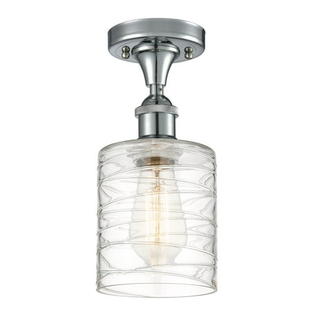

Innovations Lighting 516-1C-13-5 Cobbleskill Semi-Flush Cobbleskill 5 Wide Semi-Flush