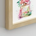 thumbnail image 5 of PixonSign Framed Wall Art Tropical Plant Fashion French Perfume Bottles Posters, Set of 4 Modern Stylish Pattern Illustrations, Preppy Room Adhesive Canvas Prints for Home Decor - 12"x16" Natural, 5 of 5