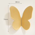 thumbnail image 3 of Sheng Yi Home Improvement,Hardware,A pair Nordic Style Brass Furniture Handles Gold Butterfly Cabinet Drawer Pulls, 3 of 11