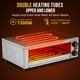 thumbnail image 4 of Yeshouse Horno eléctrico para pizza de 1300W, encimera, acero inoxidable, hasta 40 cm, fácil de limpiar, 4 of 7