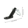 thumbnail image 3 of LOVEVER Iron Bike Hitch Drawing Head Replacement Trailer Coupler for Bike Bike Trailer Hitch, 3 of 7