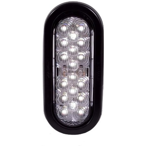 Maxxima M63324 White 6" Oval LED Backup Light