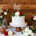 thumbnail image 5 of Decoración de tarta Tisbonsy Bride to Be Wood para despedida de soltera, 5 of 5