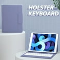 thumbnail image 2 of TFixol Holster Keyboard Magnetic Charging Full Cover Edge Soft Shell Long Time To Use External Pencil Case Ultra Light All In One Green, 2 of 6
