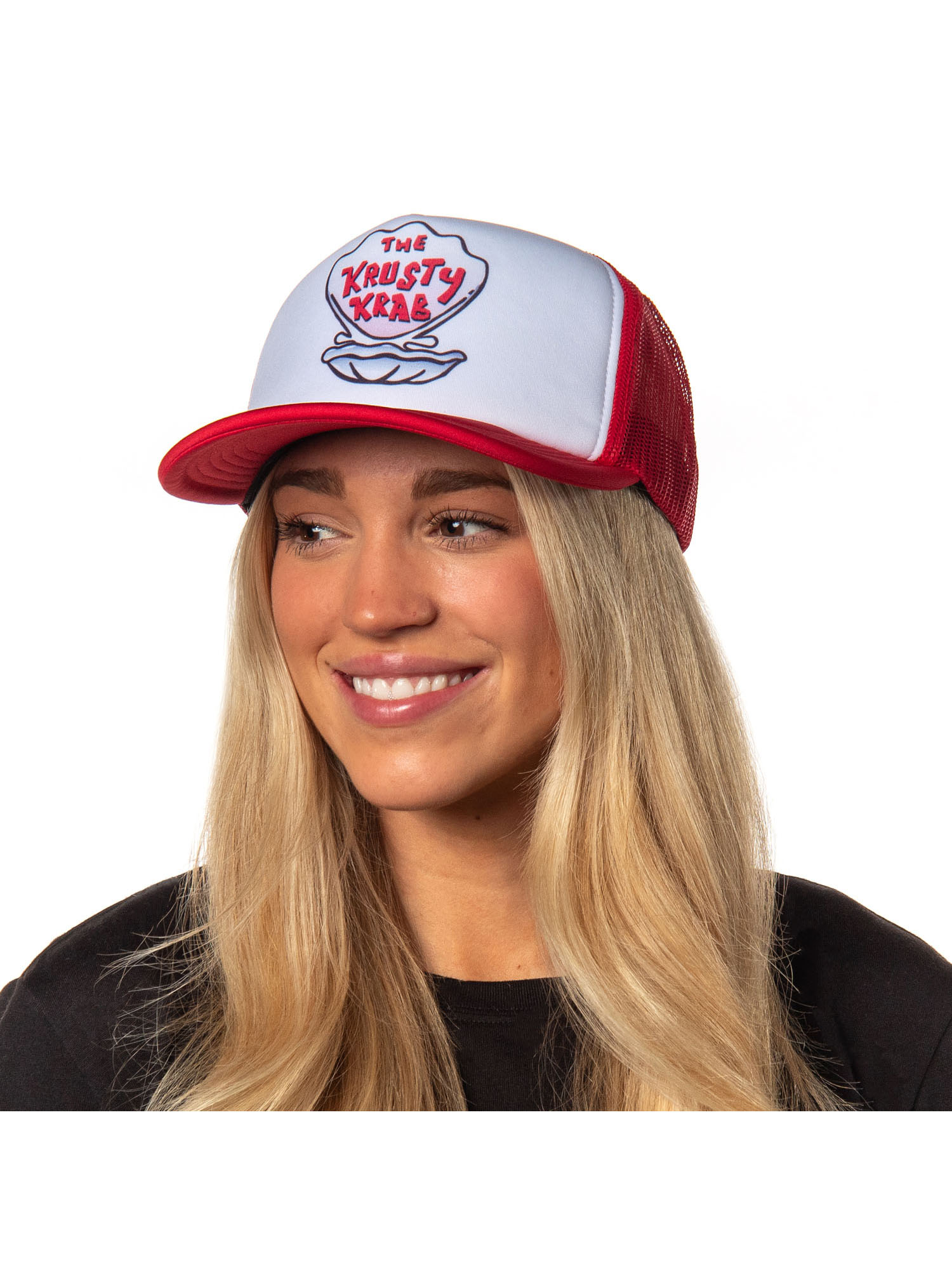 Nickelodeon SpongeBob SquarePants Adult Krusty Krab Trucker Hat for Men and Women