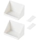 thumbnail image 1 of GOOHOCHY 2 juegos de estantes de almacenamiento de pared para baño, estantes de almacenamiento sin perforaciones, soportes para artículos diversos de baño, 1 of 7