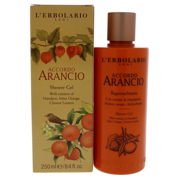 LErbolario Gel de ducha Gel de ducha Accordo Arancio 8.4oz LErbolario LErbolario Gel de ducha 8.4oz