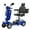 Blue, variant on Ecomobi Heavy Duty 4 Wheel Mobility Scooters for Seniors & Adults 400lbs Capacity , Electric Powered Wheelchair Device with Full Lighting System,500W All Terrain Fast Mobility Scooter for Travel