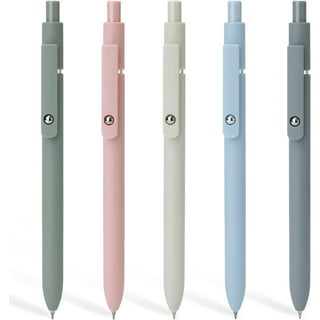 Penagic - Gel Pens 12 Count, Black Ink, Ball Point Pens Fine Point, 0.5 mm Ink Pen, Note Taking Pens for Japanese Korean Offi