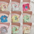 thumbnail image 2 of Camisetas coreanas de verano 2024 para niños y niñas, camisetas finas informales con estampado de dibujos animados de muselina para niñas, camisetas geniales de manga corta para niño niña, 2 of 5