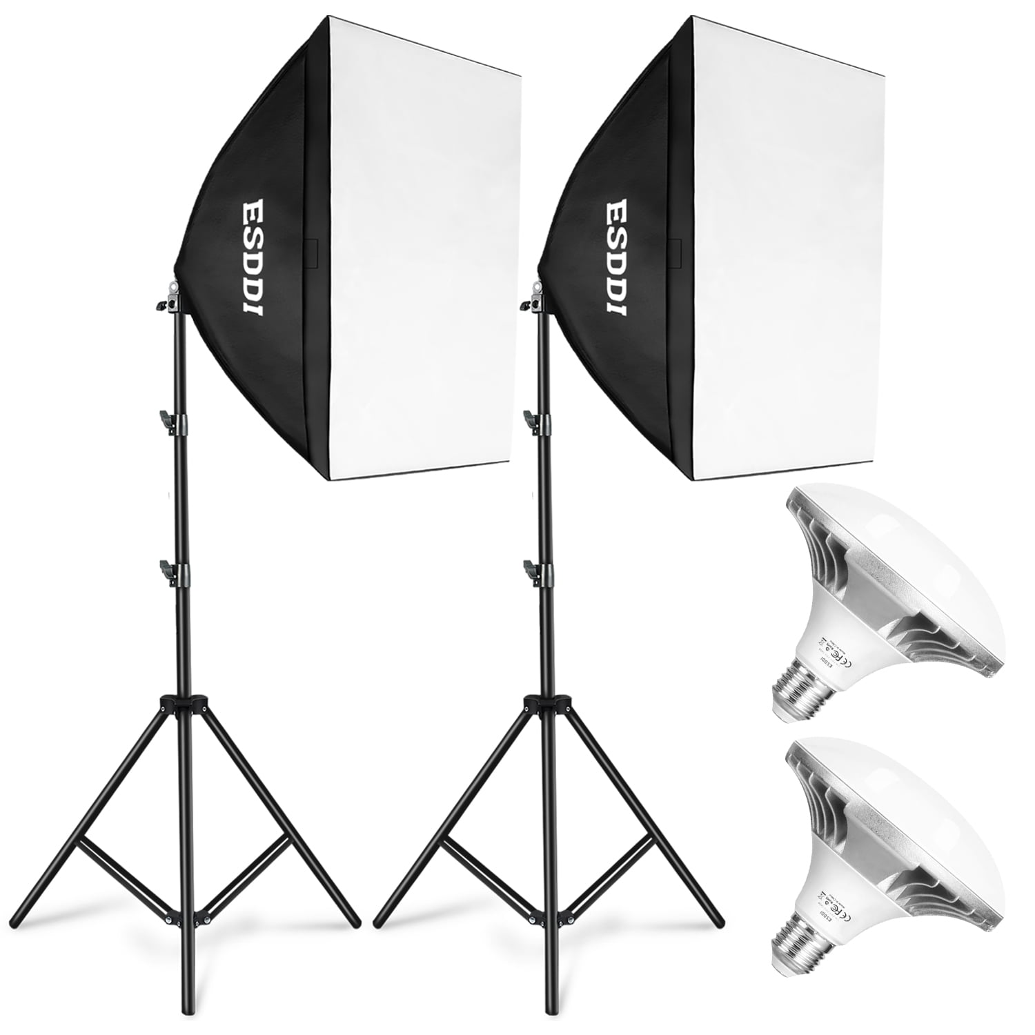 ESDDI Softbox PS070 Photography Lighting Kit Photo Studio Light with 2