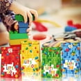 thumbnail image 7 of LANZOELIFE 12 Pack Building Blocks Goodie Candy Treat Bags, Color Bricks Theme Building Block Party Supplies, Great for Gifts,Birthday, Party Favor 8.66x4.72x3.15 inches, 7 of 7