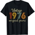 thumbnail image 2 of Vintage 1976 Original Parts 47 Years Old 47th Birthday Retro T-Shirt, 2 of 3