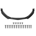 thumbnail image 1 of Splitter Diffuser Car Protector  3pcs Carbon Fiber Style Front Bumper Lip Spoiler Fit For  3 Axela 2014-2019, 1 of 8