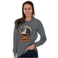 thumbnail image 4 of Popeye Wimpy OG Slacker Funny Retro Long Sleeve TShirt Men Women Brisco Brands S, 4 of 6