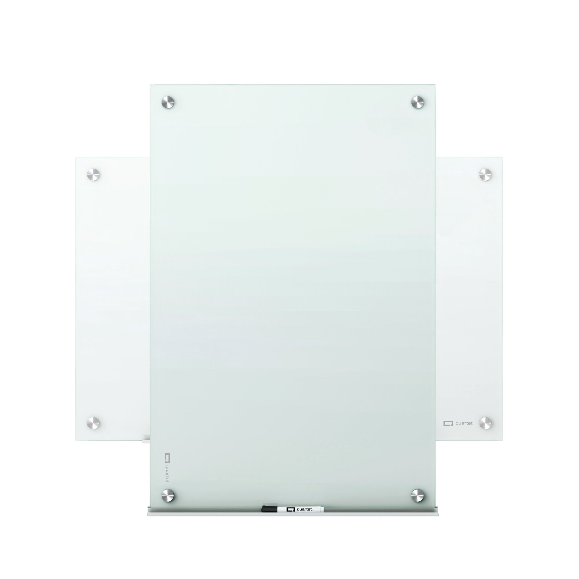 Quartet Infinity Glass Dry-Erase Board, 36" x 24" (3' x 2'), White Surface