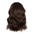 thumbnail image 2 of DOPI Human Hair Wigs For Women Black Color Natural Lace Hair Women's Short Black Curly Bobo Wig Brazilian Full Wig Bob Wave, 2 of 5