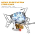 thumbnail image 2 of 6800W High-Power Camping Burner Stove Brass Burner, Fast Heating, Windproof, Safe Gas Use, 2 of 2