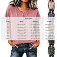 thumbnail image 4 of ClodeEU Women's Henley Neck Button Short Sleeve T-Shirt,Casual Loose Fit Solid Color Tee for Summer Black,Women's Plus L, 4 of 6