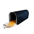 thumbnail image 5 of Bingfone Blue Glitter Retro Magnetic Mailbox Cover Standard Size For Garden Yard Outdoor Decorations-21x18 In, 5 of 7