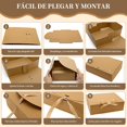 thumbnail image 4 of Cajas de Regalo de Bodas con Tarjetas de Felicitación, Cajas Decorables para Recuerdos, Caja para Regalo Ideal para Bodas, Fiestas, Festividades y Aniversarios, 4 of 4