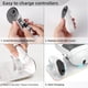 thumbnail image 4 of Base de Carga para Meta Quest 3, Soporte Magnético de Carga Rápida para VR Oculus Quest 3, con Luz LED, con 2 Baterías Recargables de 1200mAh, Color Blanco, 4 of 9