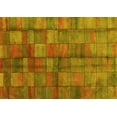 thumbnail image 1 of Ahgly Company Indoor Rectangle Abstract Yellow Contemporary Area Rugs, 7' x 10', 1 of 4