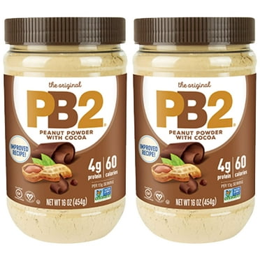 PB2 Powdered Peanut Butter with Cocoa Bundle, 16 oz (2 pack)