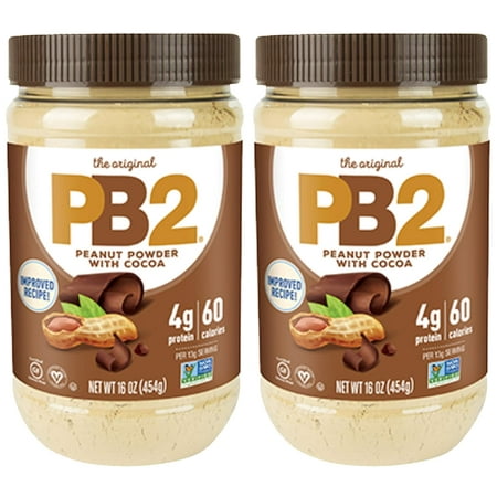 PB2 Powdered Peanut Butter with Cocoa Bundle, 16 oz (2 pack)