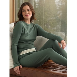 Cuddl Duds ClimateRight Women's Pointelle Thermal Set