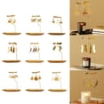 thumbnail image 4 of Sostenedor giratorio de la soporte de lámpara giratorio de NAVIDAD decoración bandeja giratorio candeliere para boda chimenea hogar Bicicleta Mujer Hombre Colco Portavelas giratorio, 4 of 8