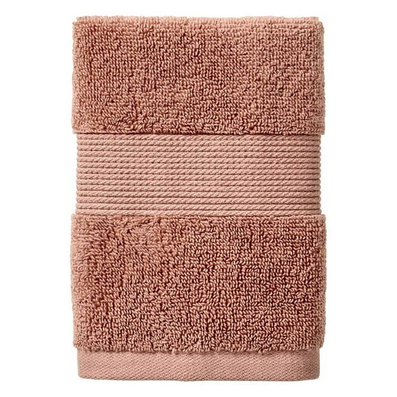 Better Homes & Gardens Signature Soft Solid Cotton Washcloth, Old Rose