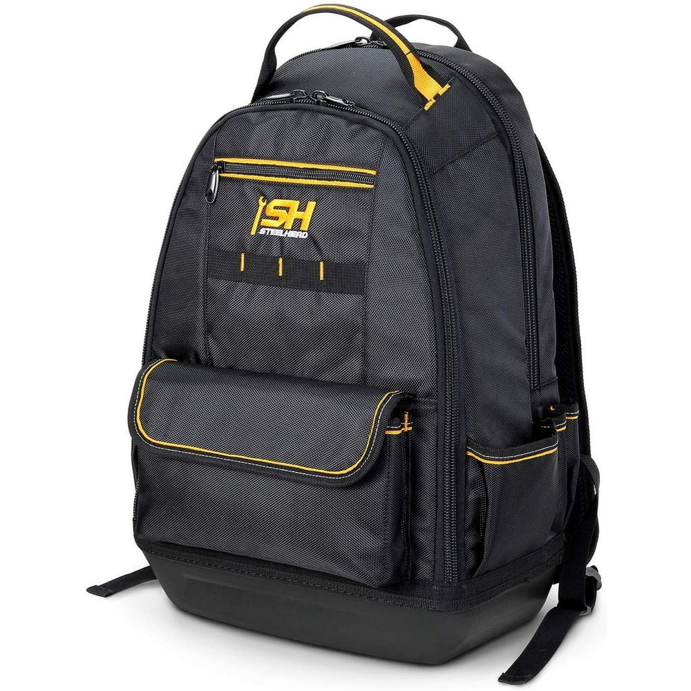 STEELHEAD 35Pocket Solid Molded Base HeavyDuty Tool Backpack
