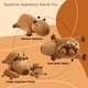 thumbnail image 2 of Peluche TOYSYM Capybara con 4 peluches para bebés, 2 of 9