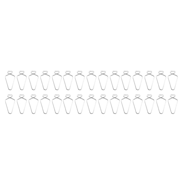 Kearding Ganchos para azulejos de techo de 10 piezas, Flexible, resorte automático sin deformación, letrero colgante para techo de aula de oficina Type1 NO1 Kearding CBP456341