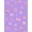 Purple, Pattern 5, variant on ODIKA 4x6 Machine Washable Non-Slip Area Rug, Dreamy Letter Garden with Counting Butterflies and Playful Train Tracks High Traffic Rug, Pink, 693088