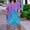 Purple, variant on Aloohaidyvio formal dresses for women,Plus Size Dress For Women Summer Casual Sundresses Pocket Knee Short Sleeve With Pockets