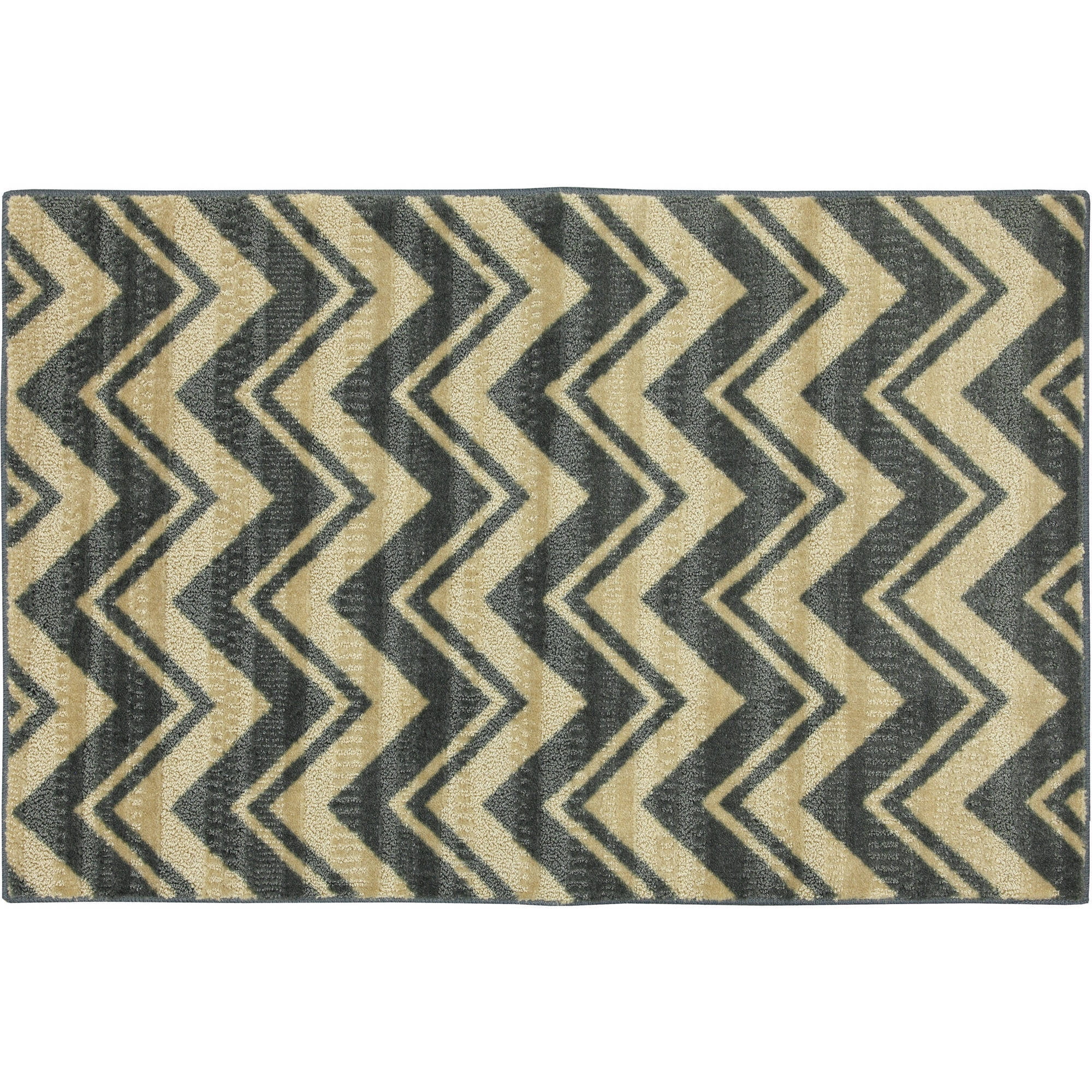 Mohawk Home Blue Chevron Anti Fatigue Rug 2 6 X 3 9 Com