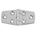 thumbnail image 1 of Bisagra de puerta Bisagras marinas de acero inoxidable 316 pulido espejo de 6 orificios para barco 76x38 mm, 1 of 9