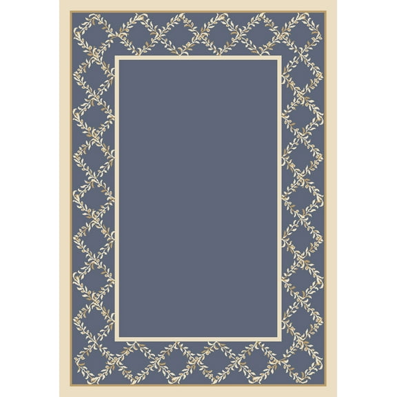 Milliken Design Center Area Rug LYSTRA LAPIS II Lystra Lapis Ii 5' 4" x 7' 8" Rectangle