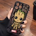 thumbnail image 3 of Funda para iPhone Apple 14 13 11 12 MINI Pro XS Max XR X 7 8 SE 2022 2020 6 6S Plus Funda Shell Marvel Avengers Anime dibujos animados, 3 of 5